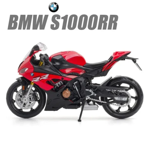 1:12 Scale BMW S1000RR Motorcycle Model Toy - Image 8