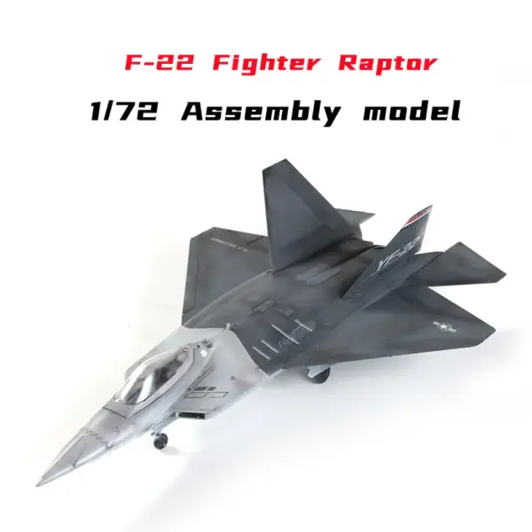 1/72 F-22 Raptor Plastic Model Assembly Kit