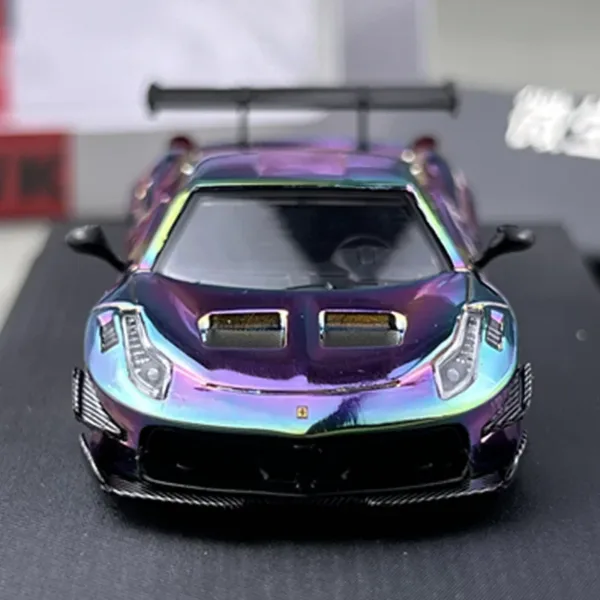 1/64 Scale Ferrari 458 GT LBWK Diecast Model - Image 4