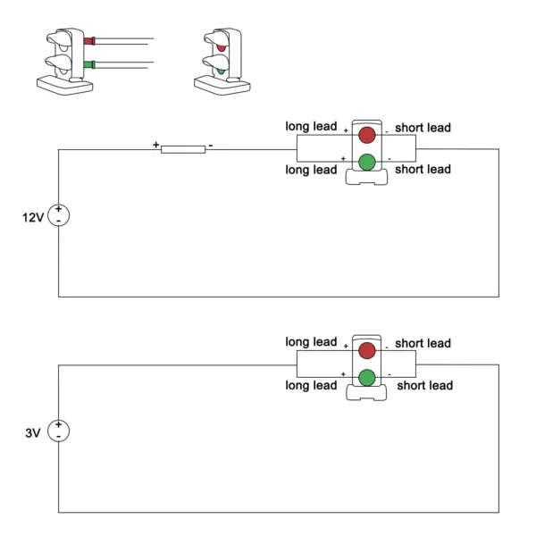 10 Set LED Dwarf Signals for HO OO Scale - Image 6