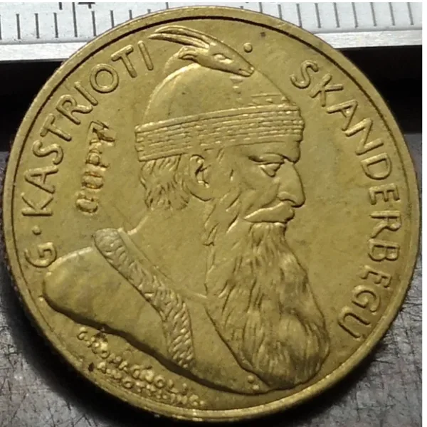 1926 Albania Gold Coin Copy Zog I Design - Image 3