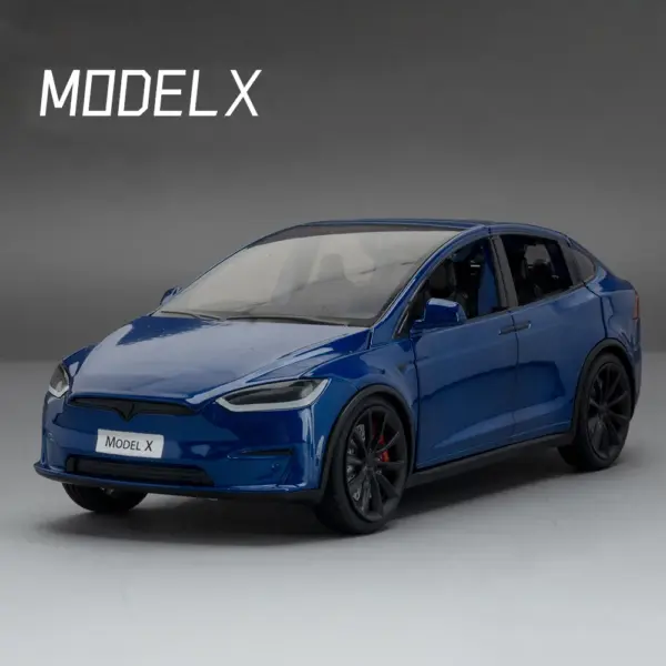 1:24 Alloy Model X Model 3 Model Y Car - Image 6