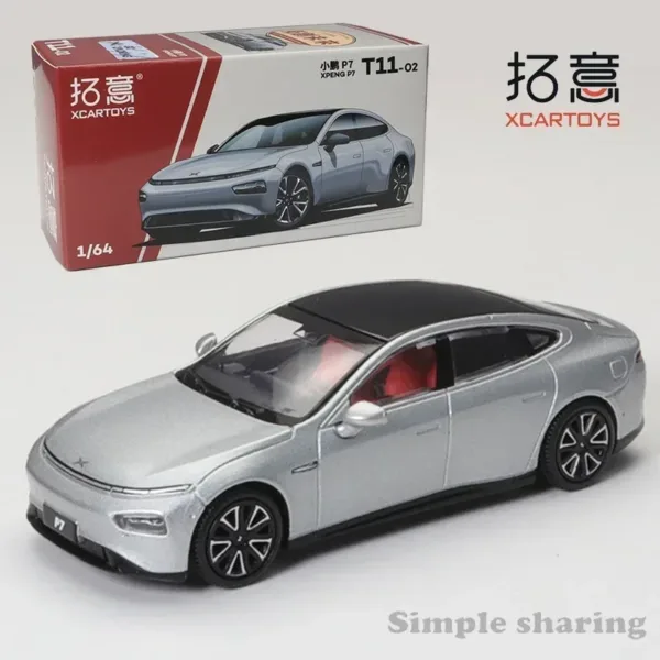 1/64 Scale XPENG P7 Diecast Model Car - Image 16