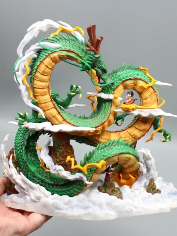 Dragon Ball Shenlong and Goku Model Figure - Image 5