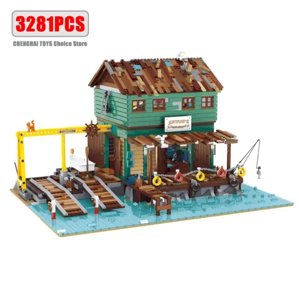 Fisherman's Cabin Modular Building Blocks Set - Image 4