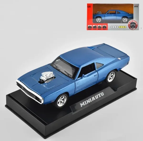 1:32 Fast and Furious Dodge Charger Diecast Car - Image 8