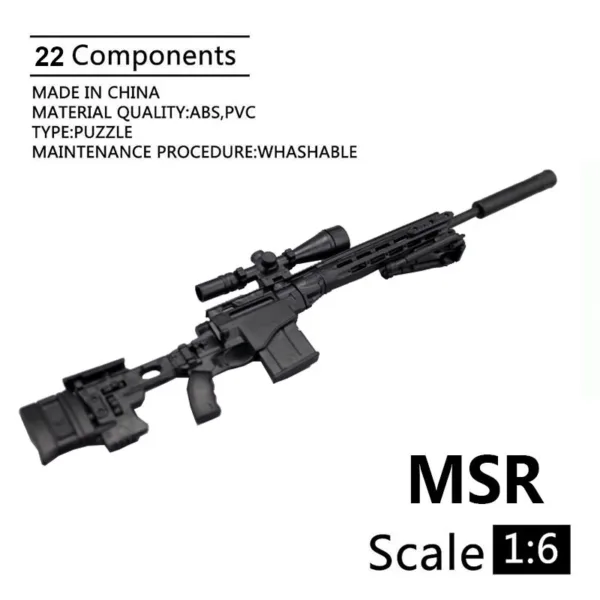 1/6 Scale SVD Sniper Rifle Toy Model - Image 19