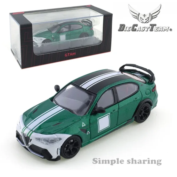 1:64 Scale Diecast Alfa Romeo Giulia Model - Image 10