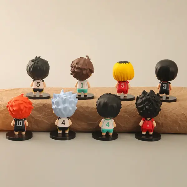 Haikyuu!! 8pcs Chibi Action Figure Set - Image 5