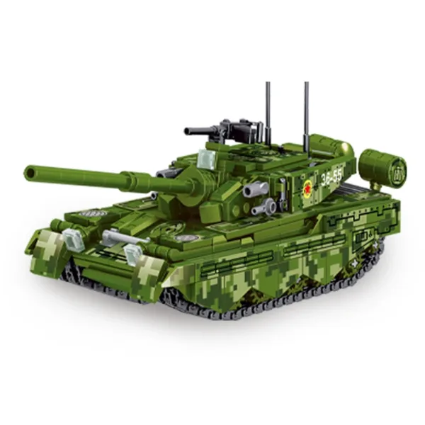 Military Tank Model Building Blocks Set T-85