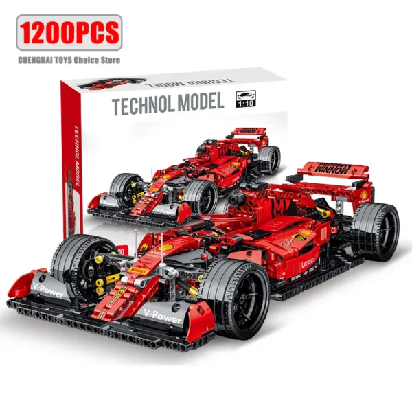 Remote Control Formula Car Building Blocks Set - Image 17