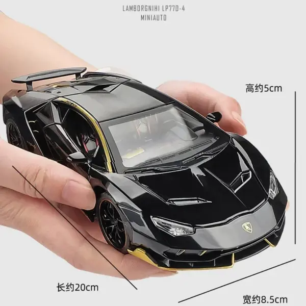 1:24 Scale Lamborghini LP770 LP780 Model Car - Image 4