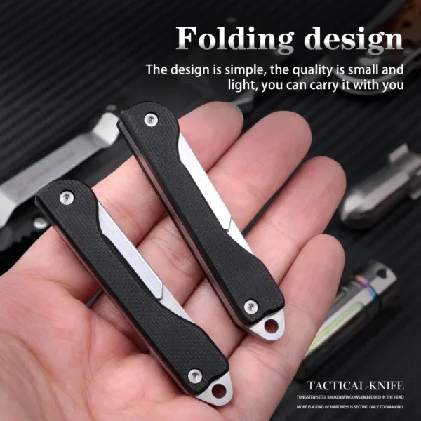 Titanium Alloy Folding Knife with 10 Blades - Image 6