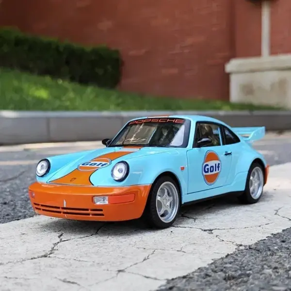 1:24 Porsche 964 RS Diecast Model Car - Image 9