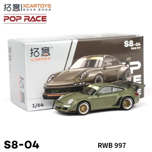 Xcartoys 1/64 RWB 997 Diecast Model Car - Image 7