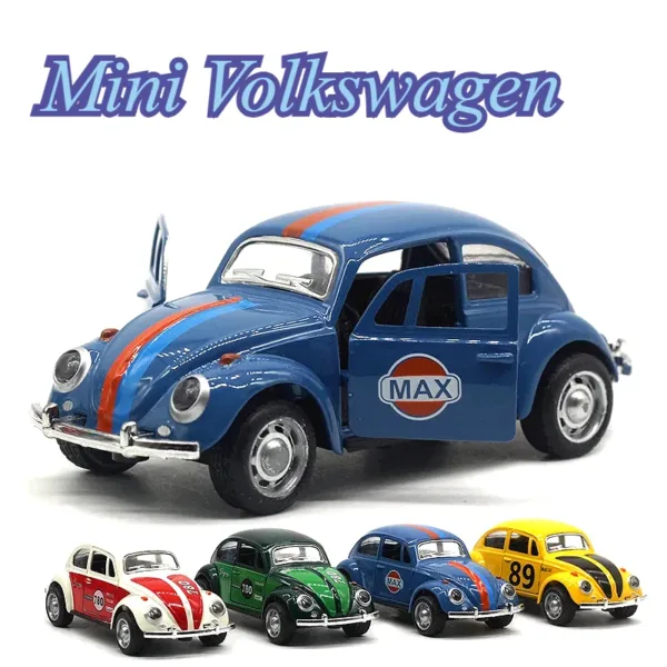 1:32 Alloy Volkswagen Beetle Diecast Model Car - Image 4