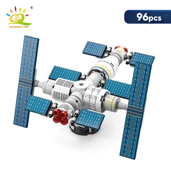 HUIQIBAO Mini Space Rocket Model Building Set - Image 9