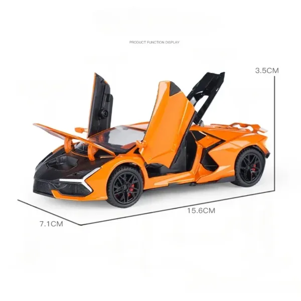 1/32 Scale Lamborghini Revuelto Diecast Model - Image 6