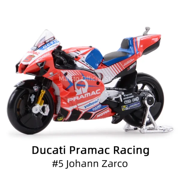 Maisto 1:18 GP Racing Ducati Pramac Model - Image 7