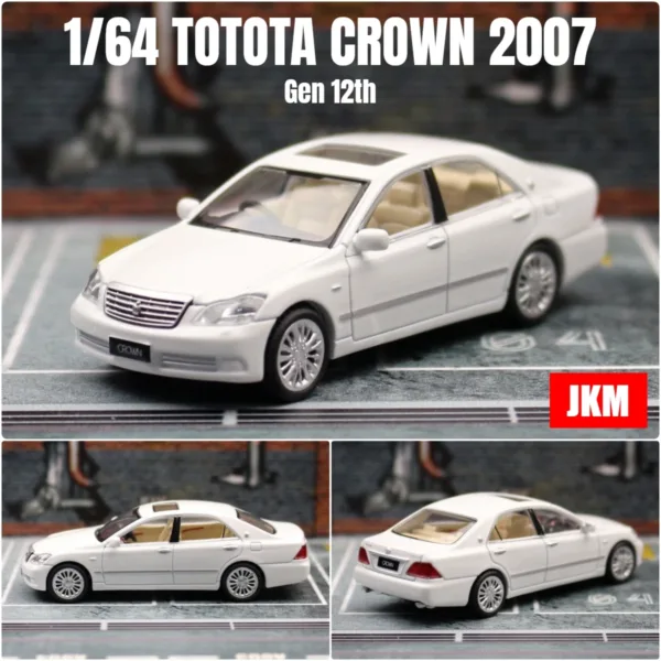 1/64 Toyota Crown 2007 Diecast Model Car - Image 7