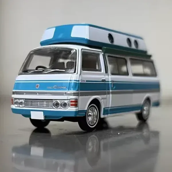 Nissan Caravan Blue Diecast Model 1:64 Scale - Image 5