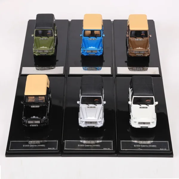 GCD 1:64 G500 Cabrio Alloy Model Car - Image 3