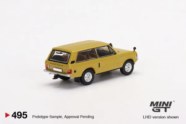 1971 Range Rover Diecast Model in Gold - Image 2