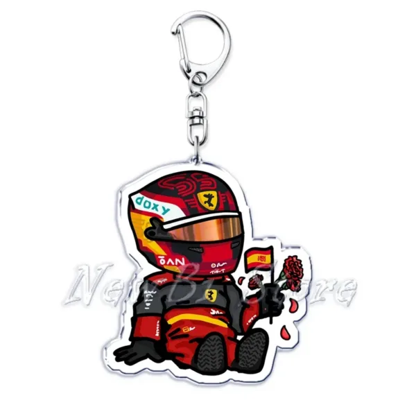 F1 Motorcycle Keychain Pendant for All - Image 16