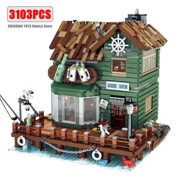 Fisherman's Cabin Modular Building Blocks Set - Image 6