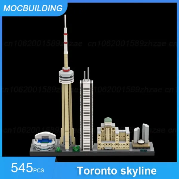 MOC Building Blocks NYC Skyline 549PCS Set - Image 4