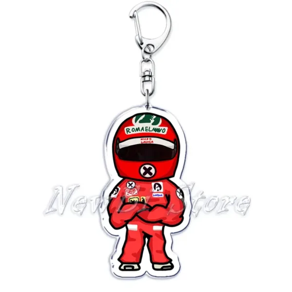 F1 Motorcycle Keychain Pendant for All - Image 33