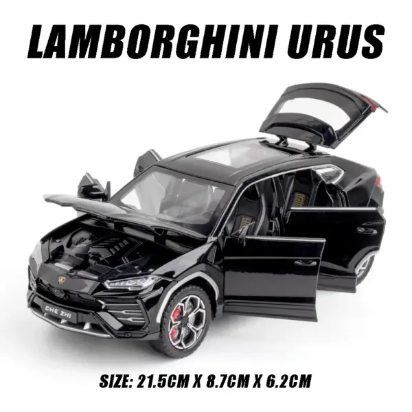 1:24 Scale Lamborgini URUS Diecast Model Car - Image 7