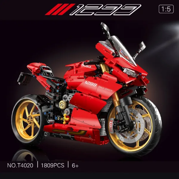 1:5 Motorcycle City Sports Racing Model Kit - Image 2