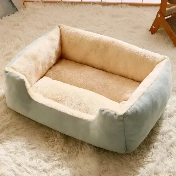 Plush Cat Bed for Comfortable Relaxation - Image 2