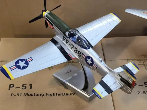 1/48 Scale P51D Fighter Aircraft Model - Image 4