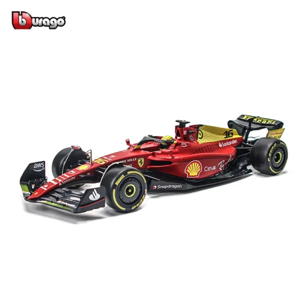 Bburago 1:18 Ferrari F1-75 Diecast Model Car - Image 7