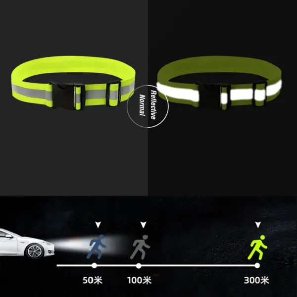 Adjustable Reflective Safety Belts for Running - Image 4