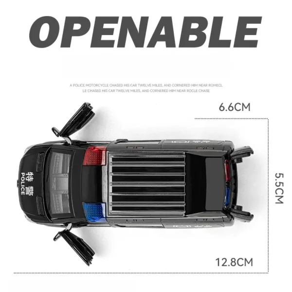 1:36 Mercedes Benz City Service Toy Model - Image 2