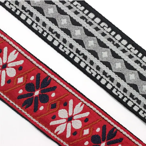 Adjustable Ethnic Style Guitar Strap 150cm - Image 5