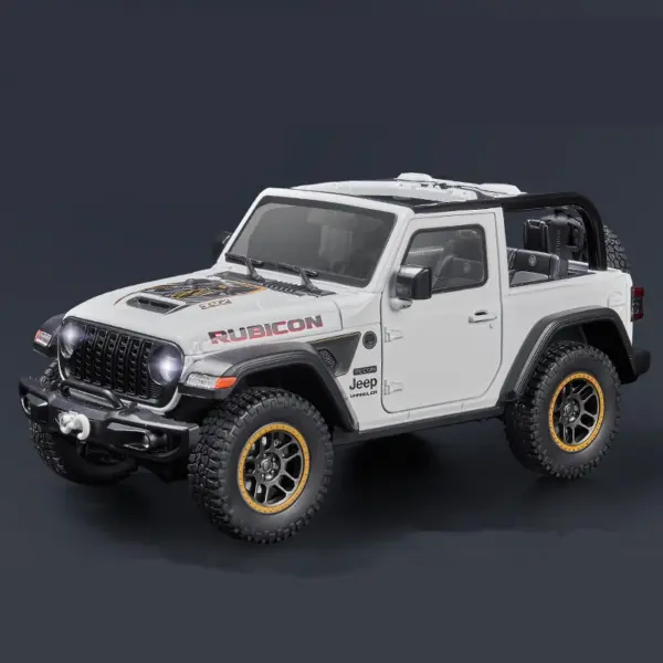 1:18 Jeep Wrangler Rubicon Diecast Model Vehicle - Image 10