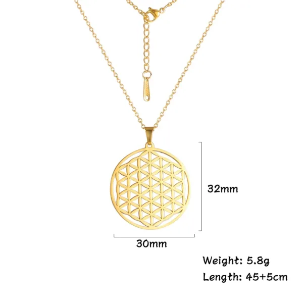 Flower of Life Pendant Necklace for Women - Image 16