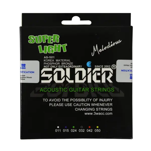 Phosphor Bronze Acoustic Guitar Strings Set - Image 3