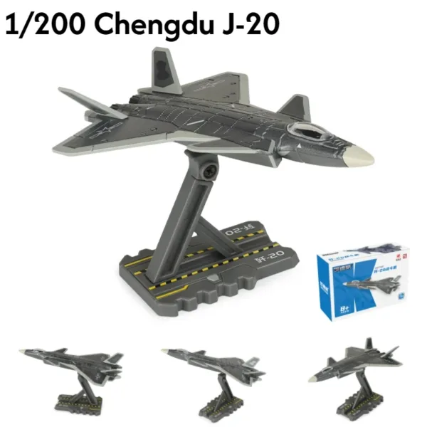 1/200 Scale Diecast Fighter Plane Model - Image 8