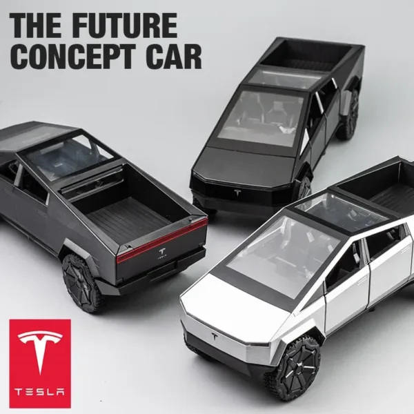 1:32 Diecast Tesla Cybertruck Alloy Model