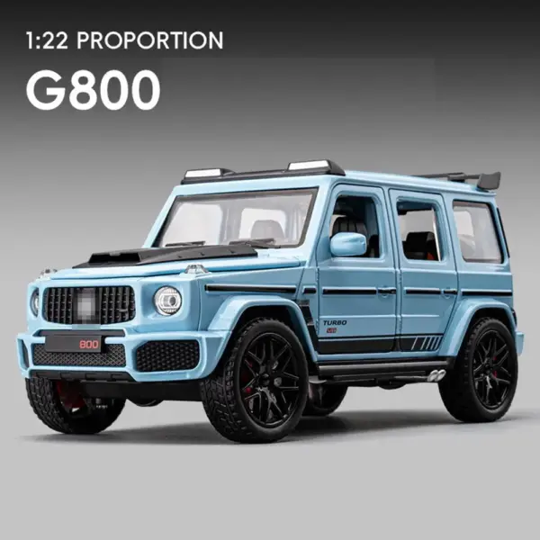 1/22 Scale Metal Diecast G800 SUV Model - Image 9