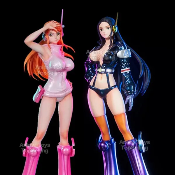 26cm One Piece PVC Figures of Robin and Nami