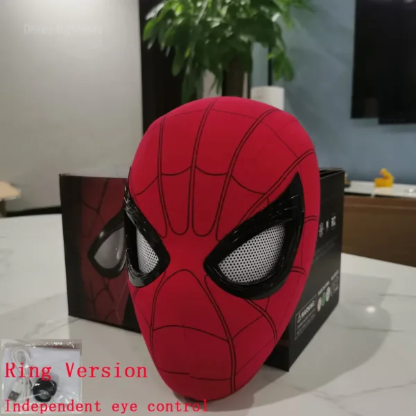 Spiderman Moving Eyes Electronic Mask Cosplay - Image 11