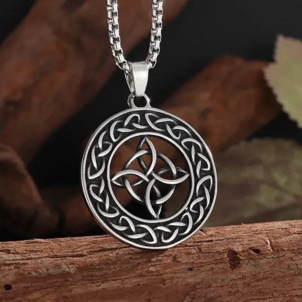 Celtic Protection Knot Pendant Necklace - Image 18