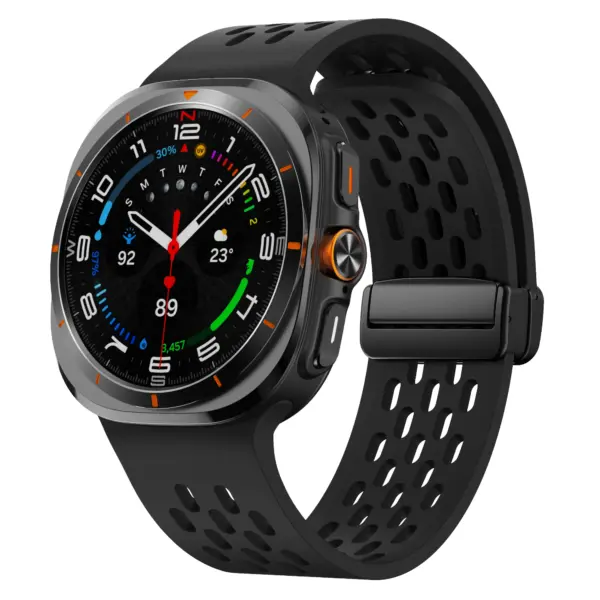 Magnetic Silicone Strap for Galaxy Watch Ultra - Image 9