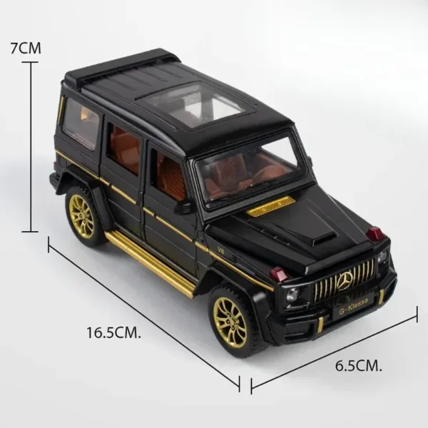 1:32 Diecast Benz G63 Police Car Model - Image 5